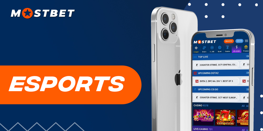 How to bet on e-sports on Mostbet bookmaker website