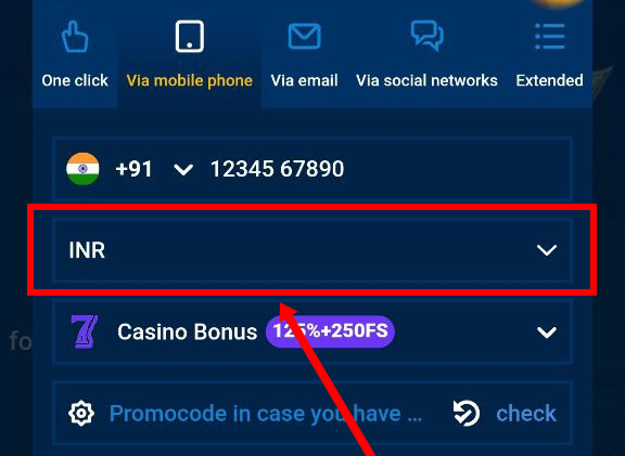 mostbet reg currency