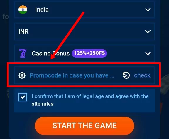 mostbet reg email promo code