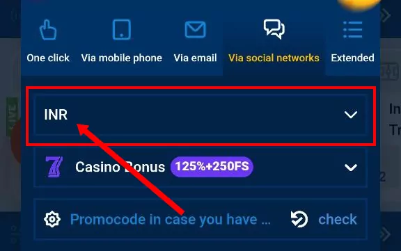 mostbet reg social media currency